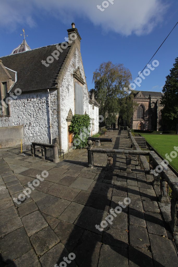 City Of Stirling Scotland The Mid Th Century Cowanes Hospital With