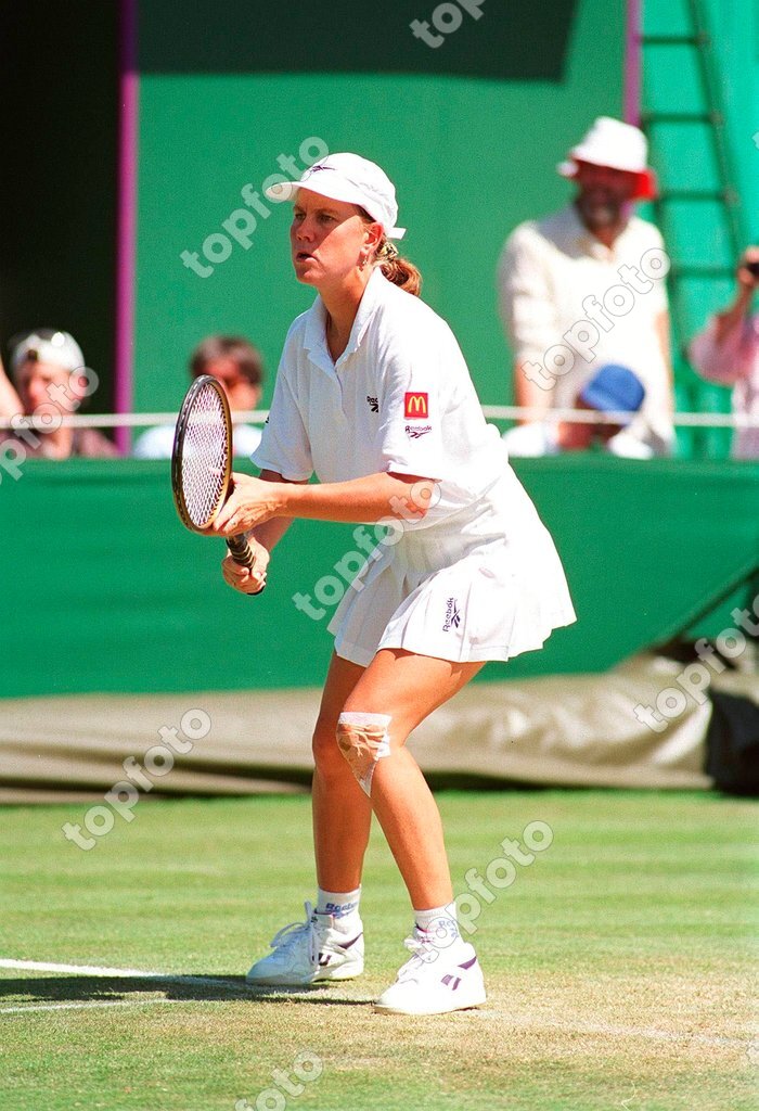 RENNAE STUBBS Australia Tennis Player Seen at the 1995 Wimbledon Tennis ...