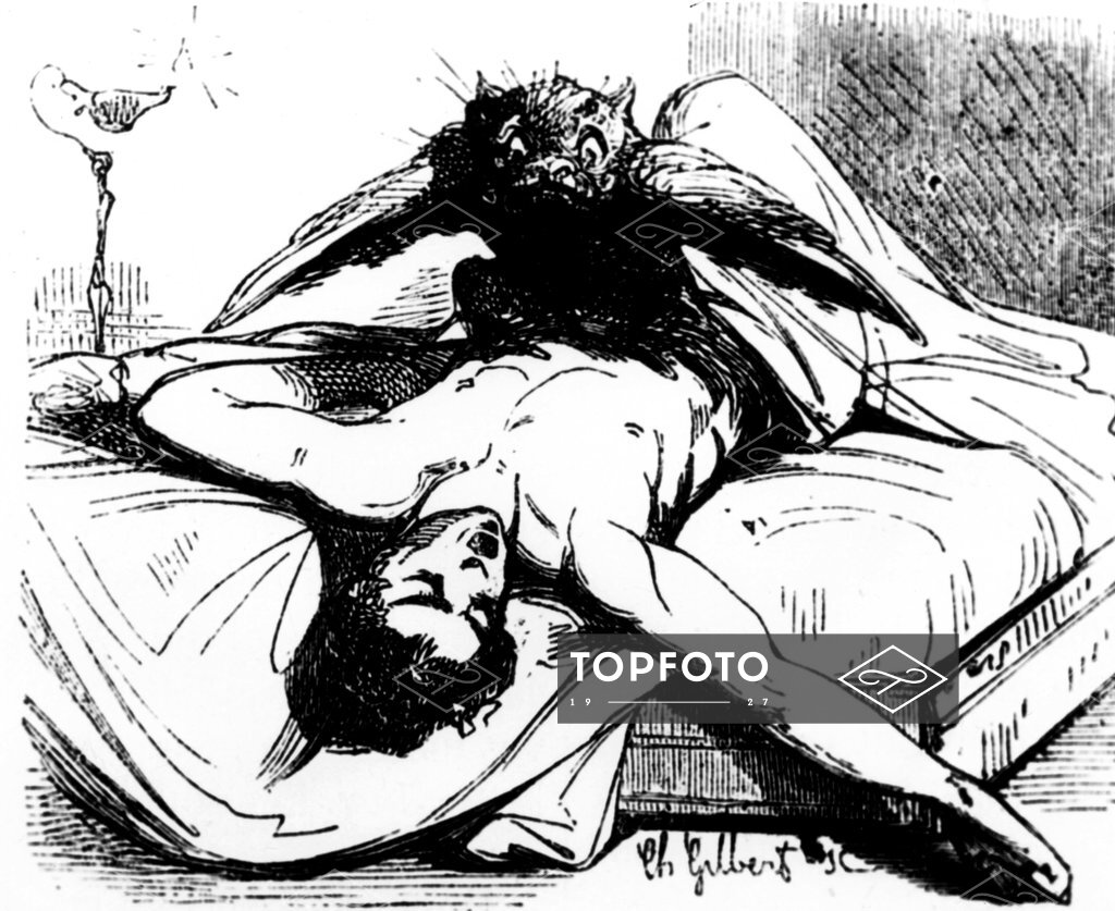 Incubus - a male sex demon. - © Topfoto / Fortean - Topfoto Image Archive