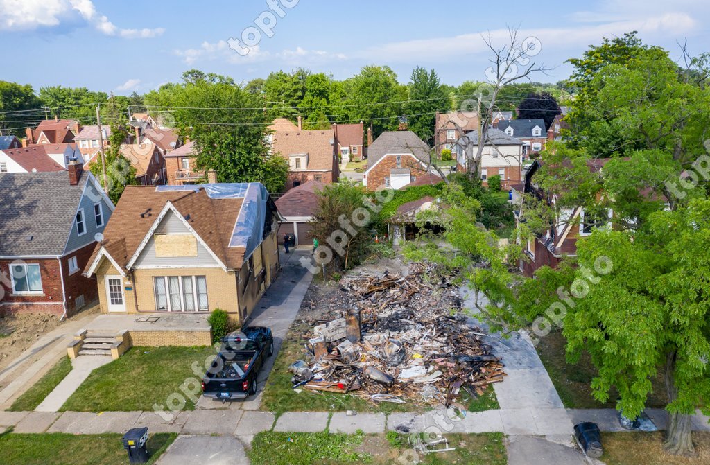 Detroit Michigan No One Was Injured As A Gas Explosion Destroyed A   4138101 