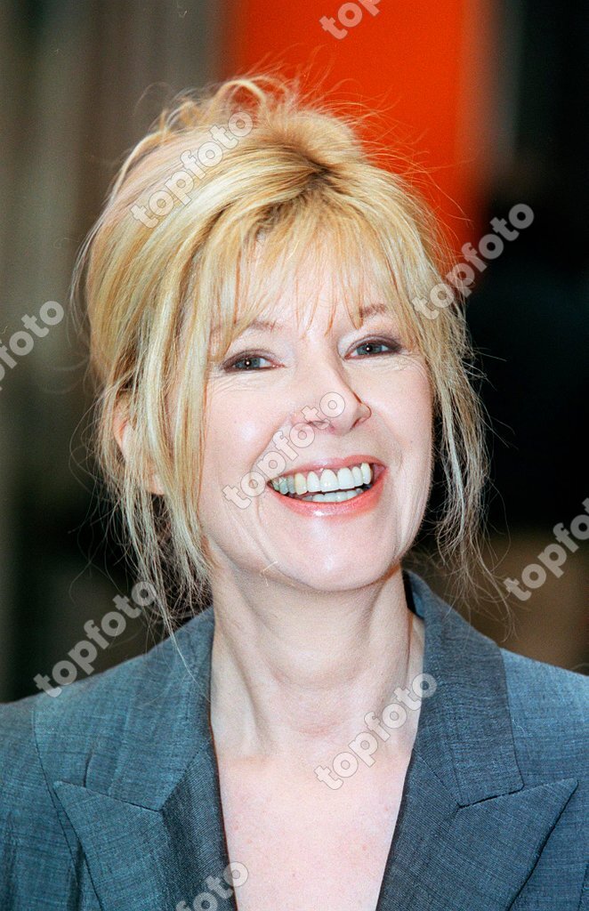 JULIA SOMERVILLE British TV News Presenter Launching ITN's first News ...