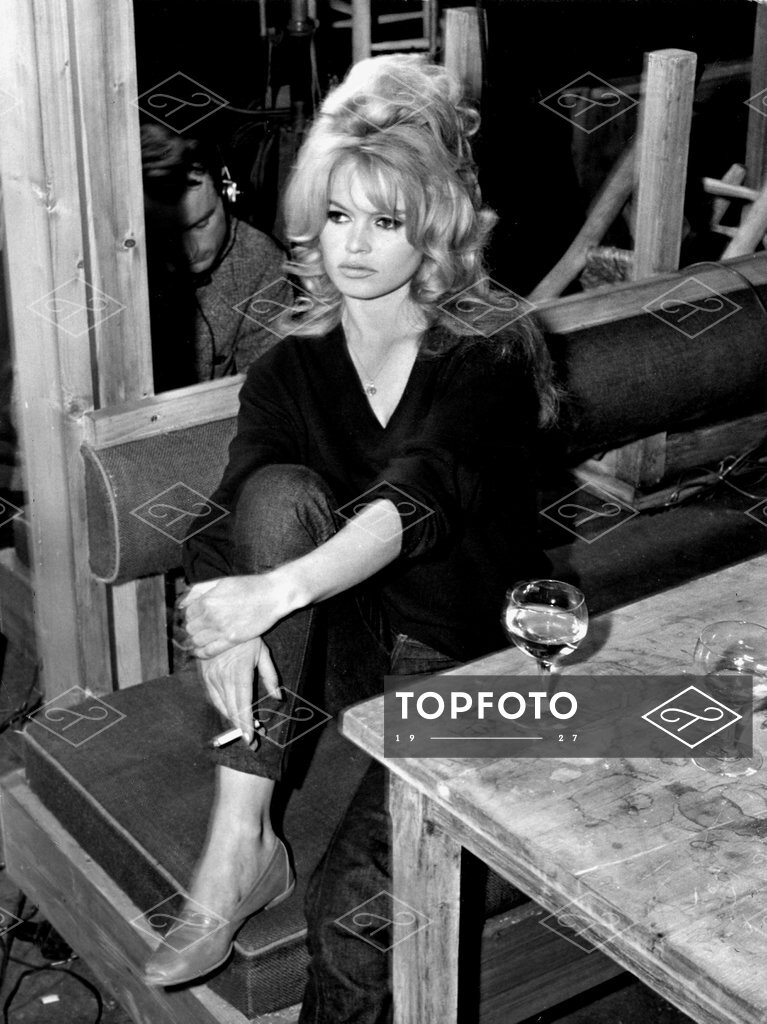 Brigitte Bardot 1961 The Truth La Verite Press Movie 8x10 Black & White deals Photo