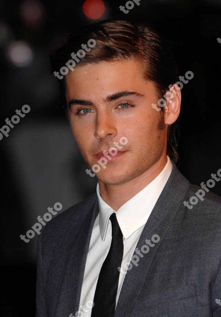 Zac Efron arriving for the UK Premiere of '17 Again' at the Odean West ...