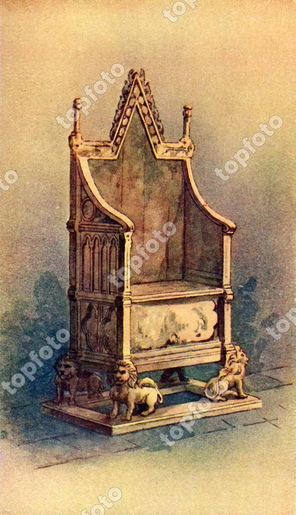 King deals wooden chair