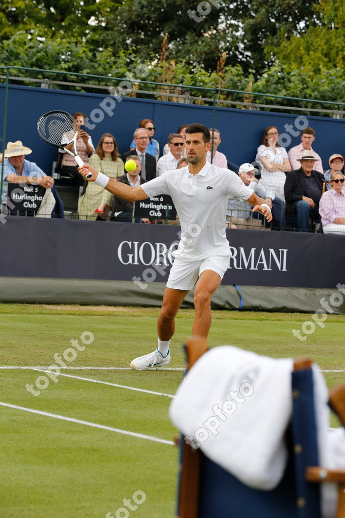 Novak Djokovic Citi Taste of Tennis at the Giorgio Armani Tennis