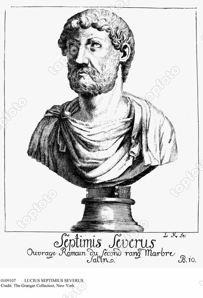 LUCIUS SEPTIMIUS SEVERUS (146-211). Emperor of Rome, 193-211. Line ...