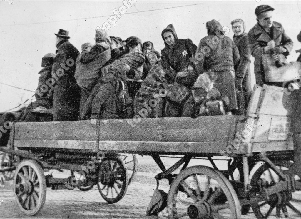 Deportation Of Jews. Photograph. Ca. 1942. *** Local Caption ...