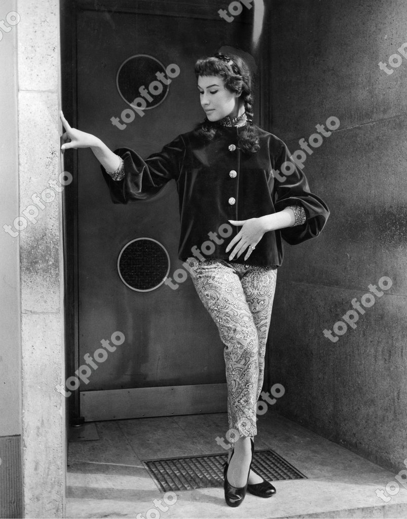 Federal Republic of Germany Model wearing a tight pants with persian ...