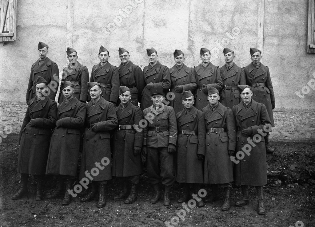 War 1939-1945. Group of soldiers of the 