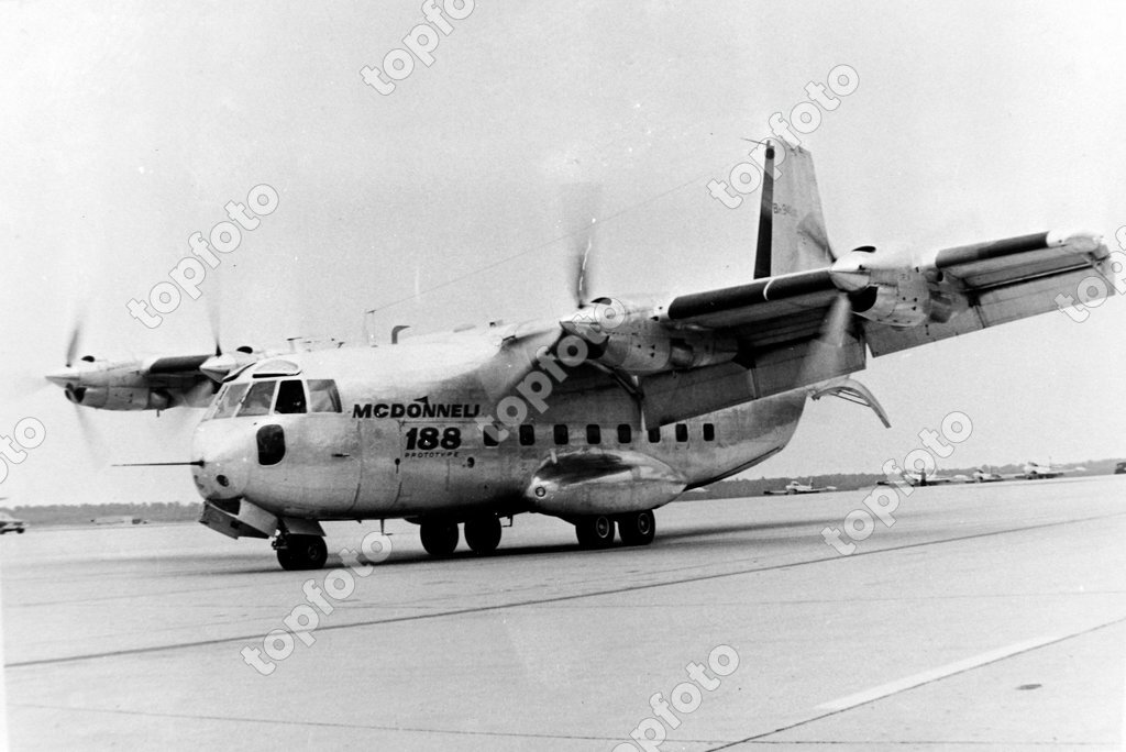 FRENCH PLANE STOL BREGUET 941 ON US TRAILS 16 JUNE 1964 TopFoto