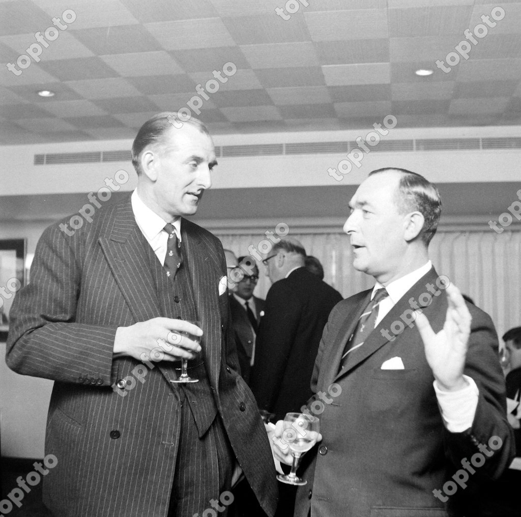 THE ANGLO AMERICAN SPORTING CLUB IN LONDON WITH COMMANDER KINGABY AND ...