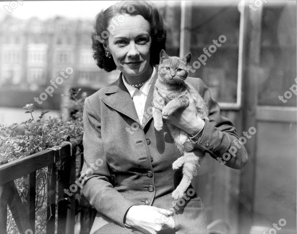 A visitor to London on holiday is Kay Summersby, the girl who acted as ...